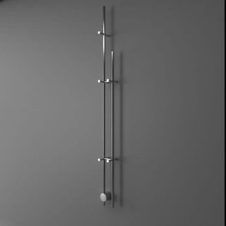 Электрический полотенцесушитель Broner Bruno Due BRD.094.170.0000.S 170 см с кнопкой сатин